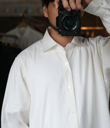 MAATEE&SONS "SEMI WIDE SPREAD SHIRTS 極HEMP SILK"