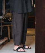 MITTAN "PT-140M" Hemp Pants (Mud-dyed)