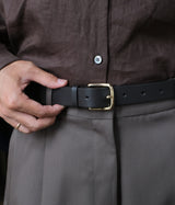 SSSTEIN 26AW "CLASSIC LEATHER BELT (PINNED BUCKLE)"
