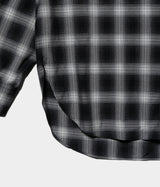 SSSTEIN 26AW "COTTON VISCOSE OVERSIZED LS SHIRT"