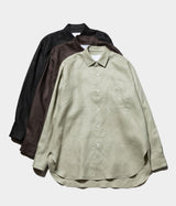 SSSTEIN 26AW "LIGHT LINEN OVERSIZED LS SHIRT"