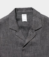 seya. "VOYAGE OVERSHIRT / MELON DOBBY"