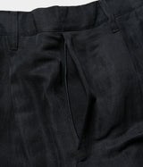 SSSTEIN 26AW "SILK LINEN TWILL WIDE EASY TROUSERS"