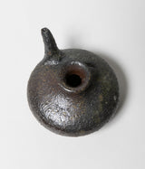 Komura Kihan "Kiln-fired Karakara Tochibuguwa with paulownia wood box" (Okinawa, Arayaki)