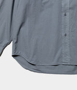STILL BY HAND "SH03263" 가먼트 다이 밴드 칼라 셔츠