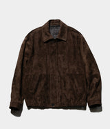 SSSTEIN 26AW "GOAT SUEDE ZIP JACKET"