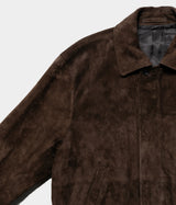 SSSTEIN 26AW "GOAT SUEDE ZIP JACKET"