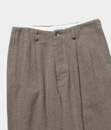 HERILL 26AW "Rigid Cashmere Workpants"