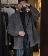SSSTEIN 26AW "GOAT SUEDE BLAZER"