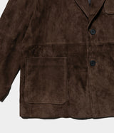SSSTEIN 26AW "GOAT SUEDE BLAZER"