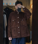 HERILL 26AW "Lambsuede Railroad ChoreJacket"