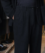 HERILL 26AW "Rigid Cashmere Workpants"