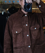 HERILL 26AW "Lambsuede Railroad ChoreJacket"
