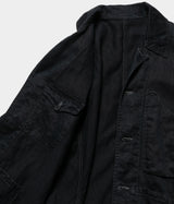 MAATEE&SONS "WORK JACKET LINEN Drunk"