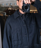MAATEE&SONS "WORK JACKET LINEN Drunk"