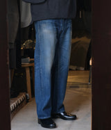 A.PRESSE 2026 Style2 "Vintage Washed Straight Denim Pants"