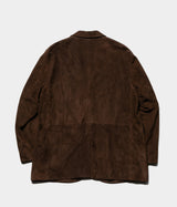 A.PRESSE 2026 Style2 "Suede Leather Tailored Jacket"