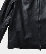 YOKE 26AW "Calf Nappa Leather Minimal Blouson"
