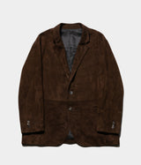 A.PRESSE 2026 Style2 "Suede Leather Tailored Jacket"