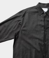 SSSTEIN 26AW "EXTRA FINE WOOL OVERSIZED REGULAR COLLAR SHIRT"