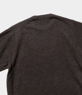 SSSTEIN 26AW "EXTRA FINE WOOL KNIT CREW NECK LS"