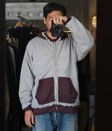 A.PRESSE 2026 Style2 "Vintage Attached Hood Zip Parka"