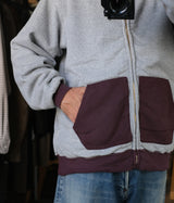 A.PRESSE 2026 Style2 "Vintage Attached Hood Zip Parka"