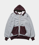 A.PRESSE 2026 Style2 "Vintage Attached Hood Zip Parka"