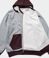 A.PRESSE 2026 Style2 "Vintage Attached Hood Zip Parka"