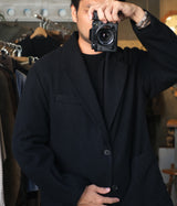 SSSTEIN 26AW "W/CA FLEECE EASY SINGLE BREASTED JACKET"