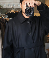 SSSTEIN 26AW "WOOL MELTON OVERSIZED INVESTIGATED COAT"