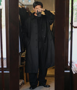SSSTEIN 26AW "WOOL MELTON OVERSIZED INVESTIGATED COAT"