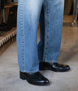 A.PRESSE 2026 Style2 "No.22 Washed Wide Denim Pants"