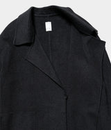 seya. "DOUBLE FACE COAT/SILK BLENDED MERINO WOOL"