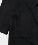 seya. "DOUBLE FACE COAT/SILK BLENDED MERINO WOOL"