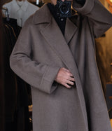 seya. "DOUBLE FACE COAT/UNDYED YAK"