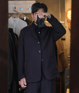 seya. "TEA HOUSE JACKET/ANCIENT HERRINGBONE"