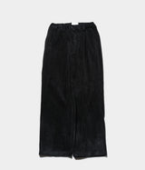 STILL BY HAND "PT03263" Corduroy straight pants