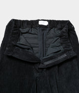 STILL BY HAND "PT03263" Corduroy straight pants