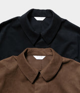 STILL BY HAND "BL07263" Synthetic leather short blouson
