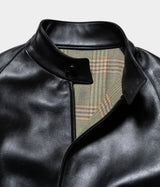 A.PRESSE 2026 Style2 "Leather Harrington Jacket"