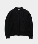A.PRESSE 2026 Style2 "Brushed Cashmere Middle Gauge Polo Collar Sweater"