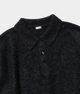 A.PRESSE 2026 Style2 "Brushed Cashmere Middle Gauge Polo Collar Sweater"