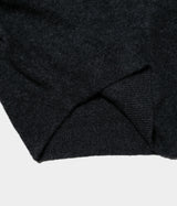 A.PRESSE 2026 Style2 "Brushed Cashmere Middle Gauge Polo Collar Sweater"