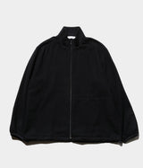 STILL BY HAND "BL04263" Cashmere mixed high neck blouson