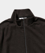 STILL BY HAND "BL04263" Cashmere mixed high neck blouson