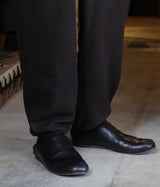 STILL BY HAND "PT04263" Cashmere mixed easy pants