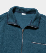 A.PRESSE 2026 Style2 "Vintage Silk Fleece Harf ZIP Jacket"