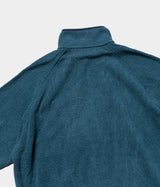 A.PRESSE 2026 Style2 "Vintage Silk Fleece Harf ZIP Jacket"