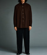 A.PRESSE 2026 Style2 "Double Weave Twill Regular Collar Shirts"